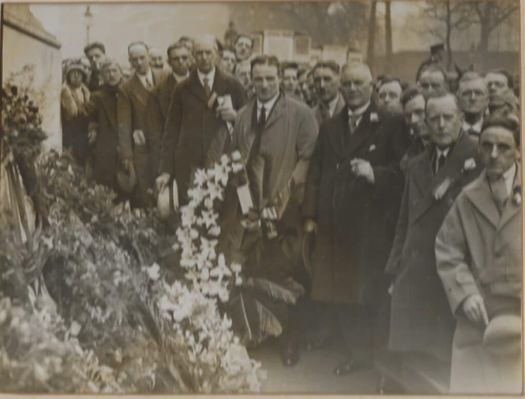 Adrian Marsh Collection - 1929 Wreath Laying